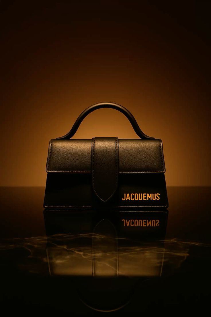 Midnight Structured Top-Handle Bag