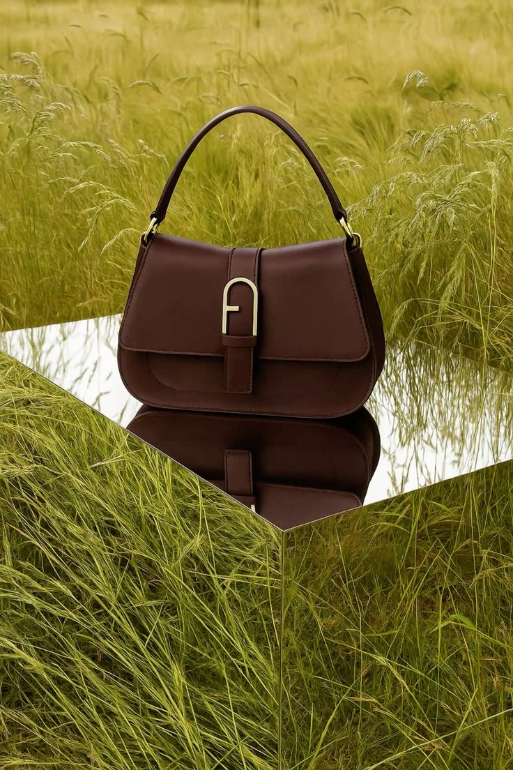 Espresso Curved Shoulder Bag