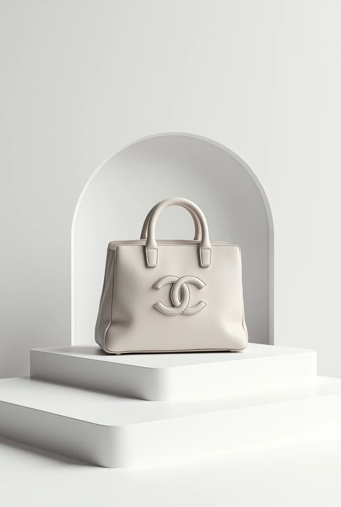 Pearl White Mini Tote