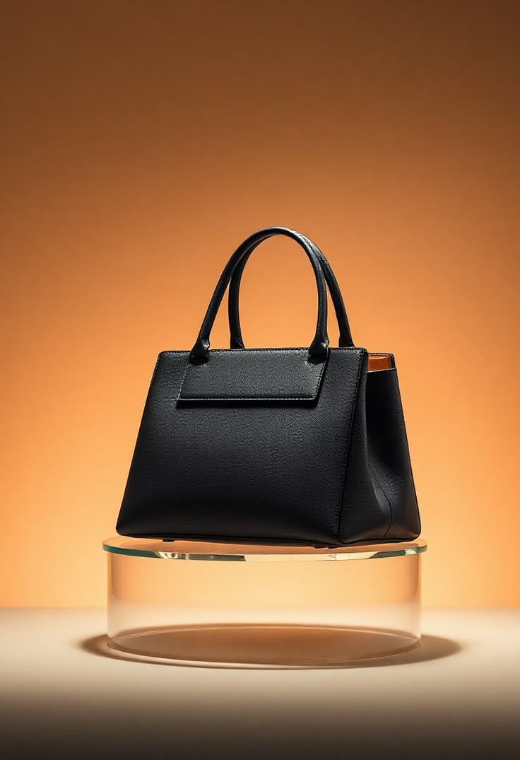 Satin Noir — Minimalist Luxury Handbag