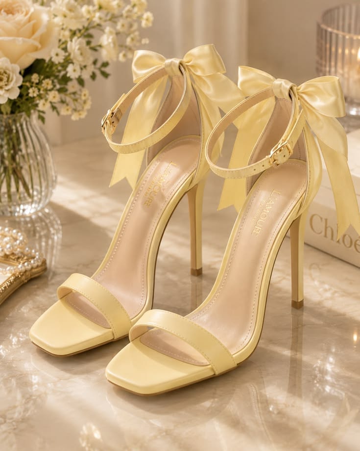 Golden Hour Ankle-Strap Heels