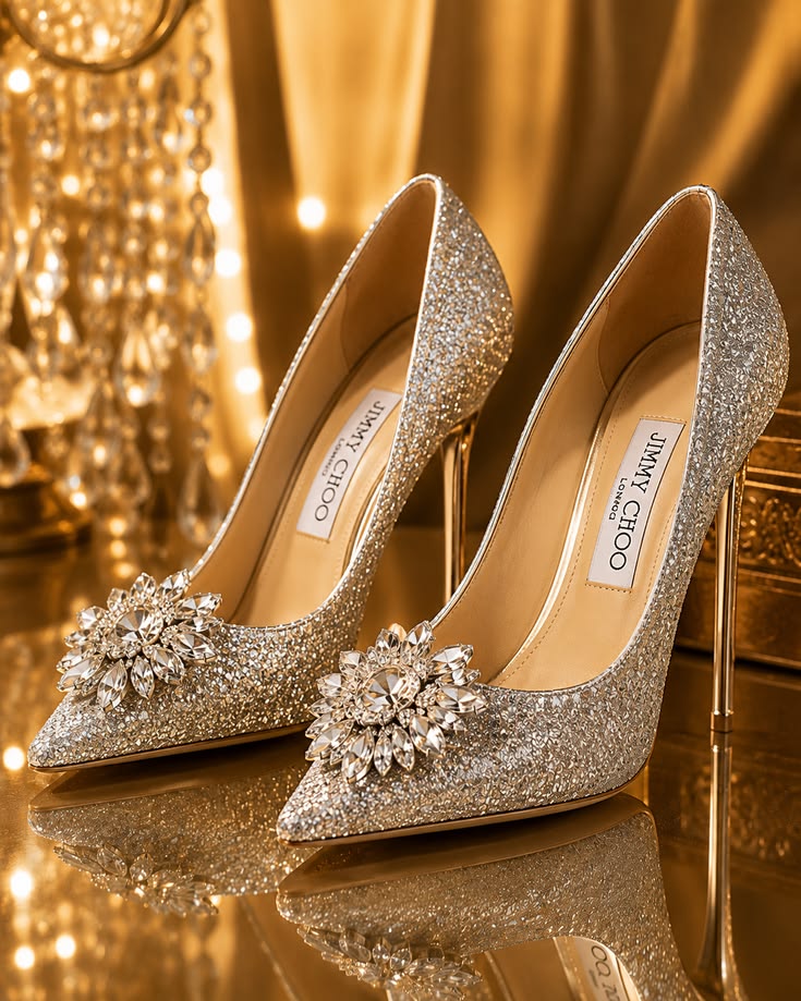 Elegant Bridal & Party Pumps